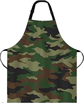 Premier Vintage Washed Camo Bib Apron