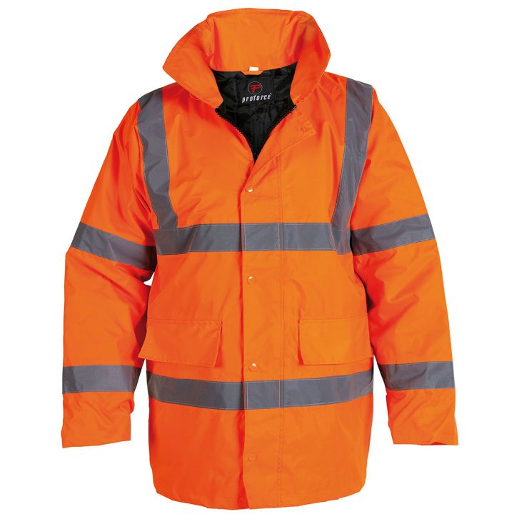 Proforce Hi Vis Safety Traffic Jacket