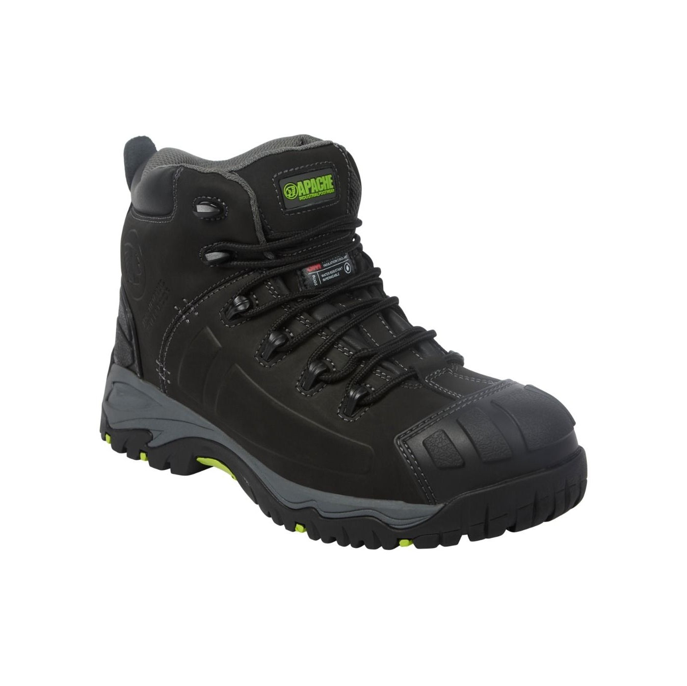 Apache Mercury Non-Metallic Waterproof Safety Boot Black