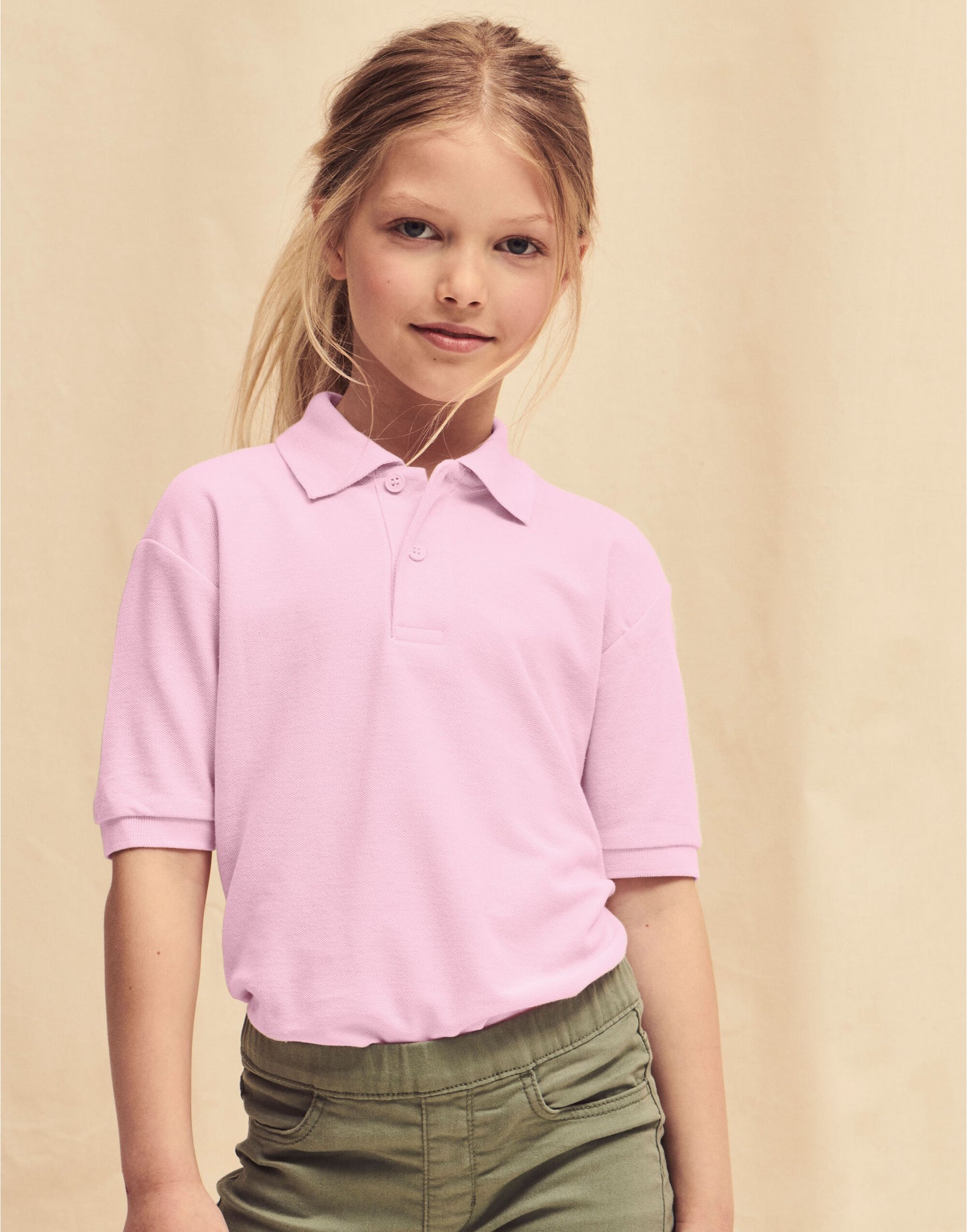 Fruit of the Loom Kids 65/35 Polo