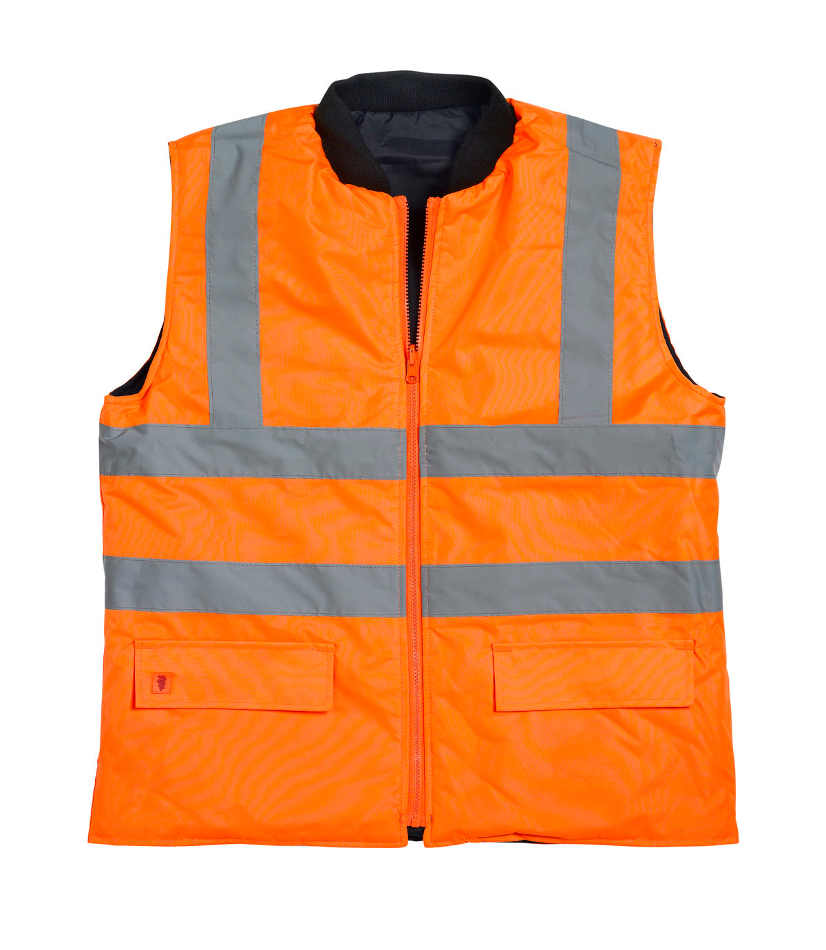 Warrior Phoenix Hi Vis Orange Reversible Bodywarmer