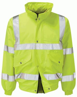 Hi Vis Bomber Jacket