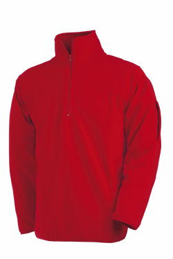 Fruit of the Loom Zip Neck Micro