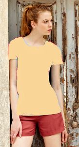 Fruit of the Loom Lady-Fit Crew Neck T