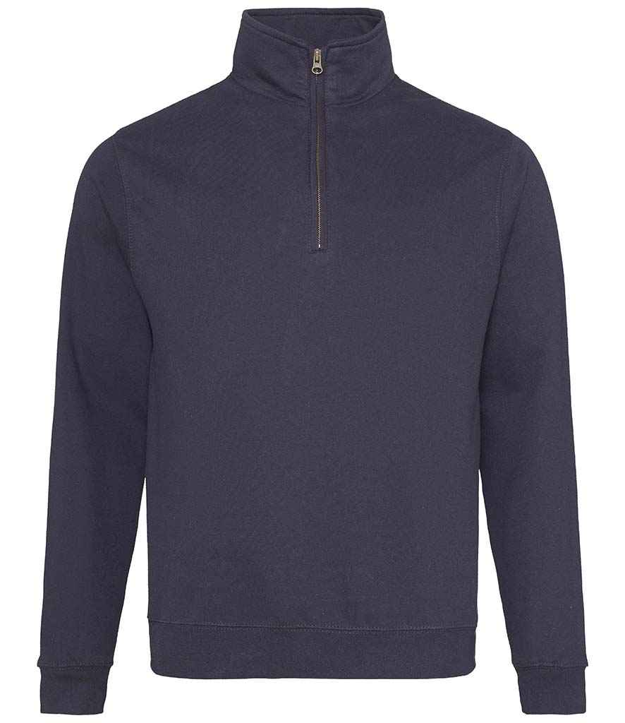 Fruit of the Loom Zip-Neck Sweat