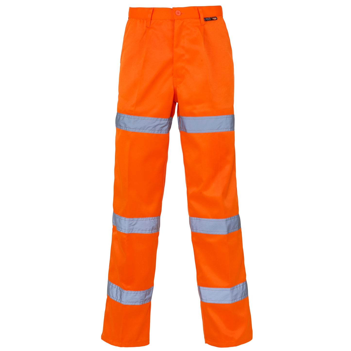 Supertouch Hi Vis 3 Band Polycotton Trousers