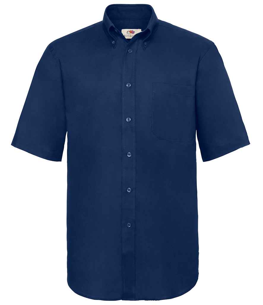 Fruit of the Loom Short Sleeve Oxford Shirt