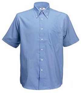 Fruit of the Loom Short Sleeve Oxford Shirt