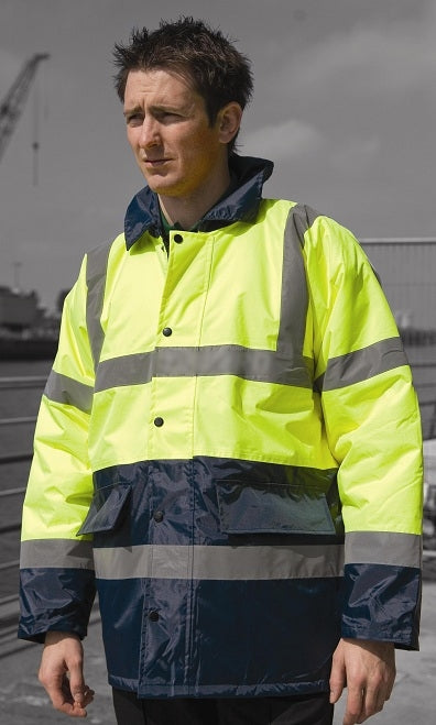 Harbour Lights Waterproof 2-Tone Hi Vis Jacket
