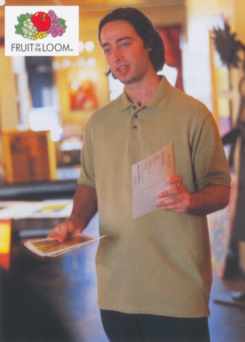 Fruit of the Loom Jumbo Knit Polo