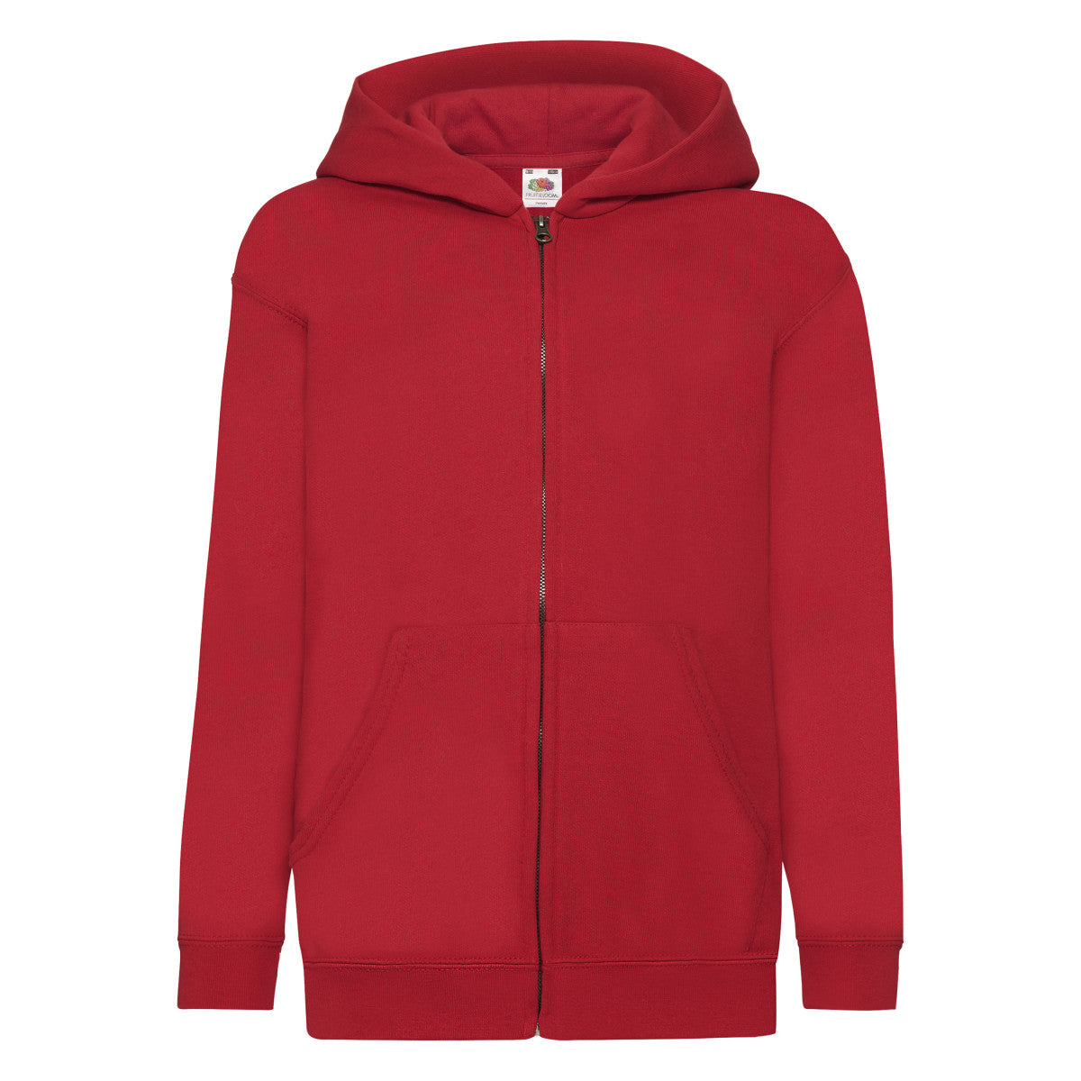 Fruit of the Loom Kids Zip Through Hooded Sweat