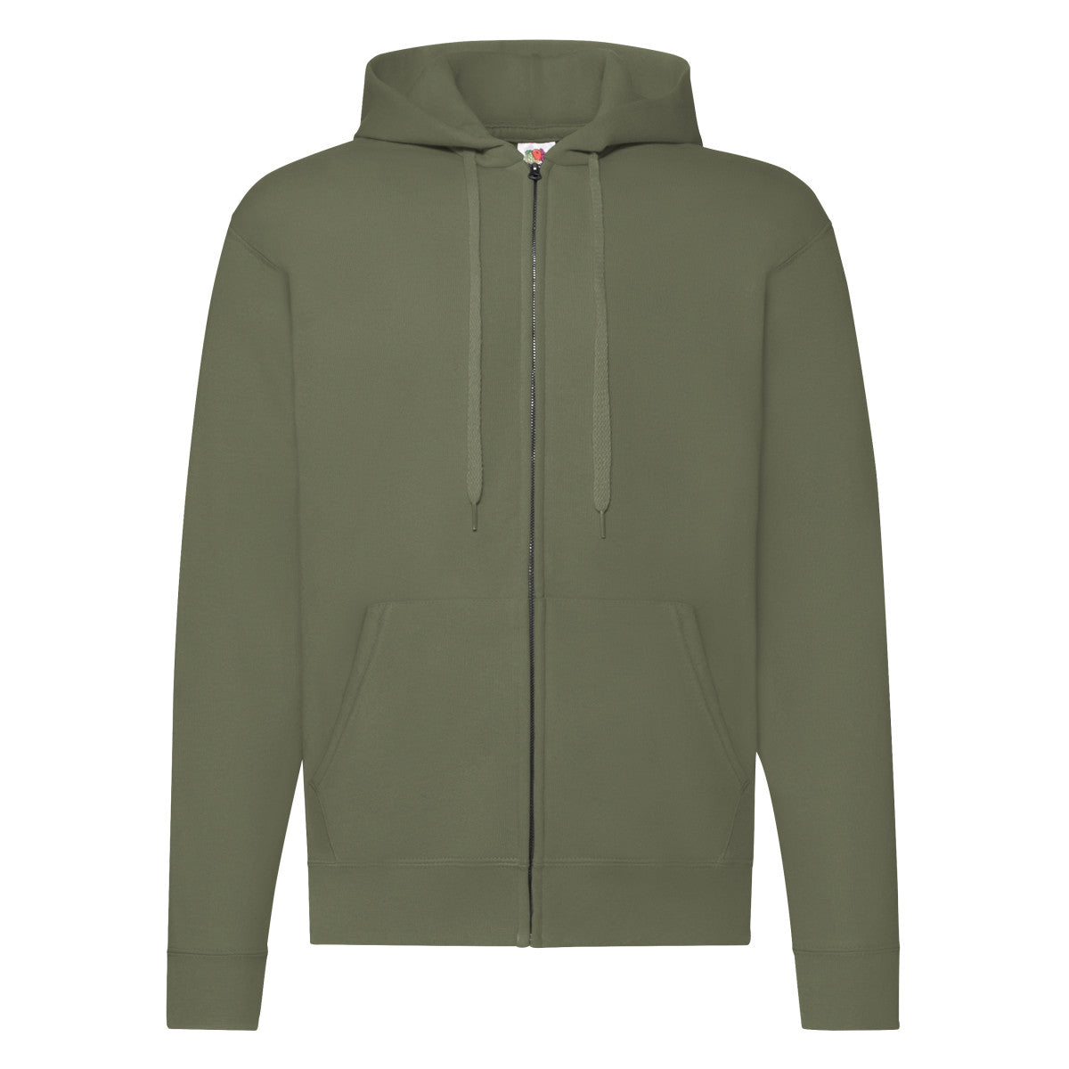 Fruit of the Loom Zip Through Hooded Sweat