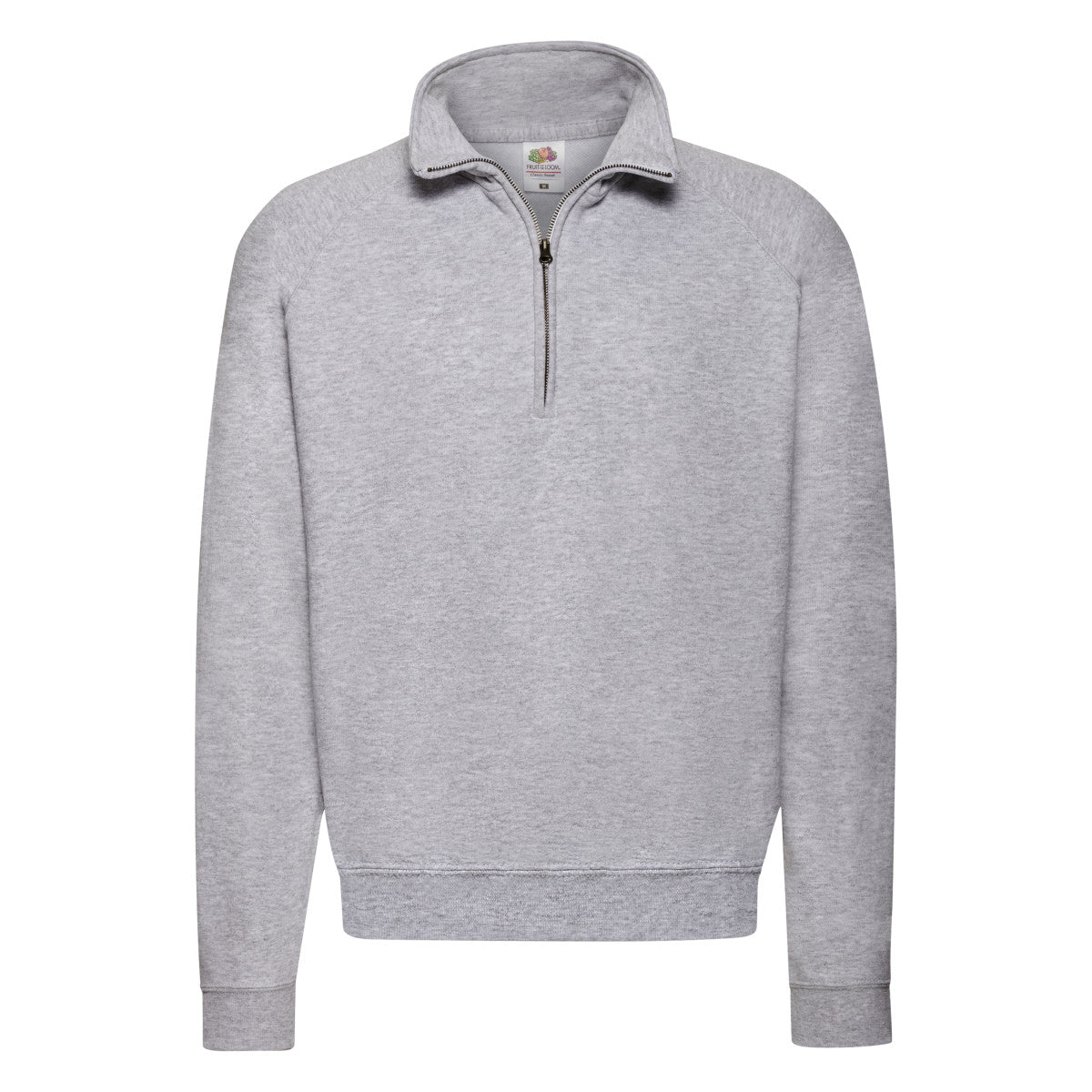 Fruit of the Loom Zip-Neck Sweat