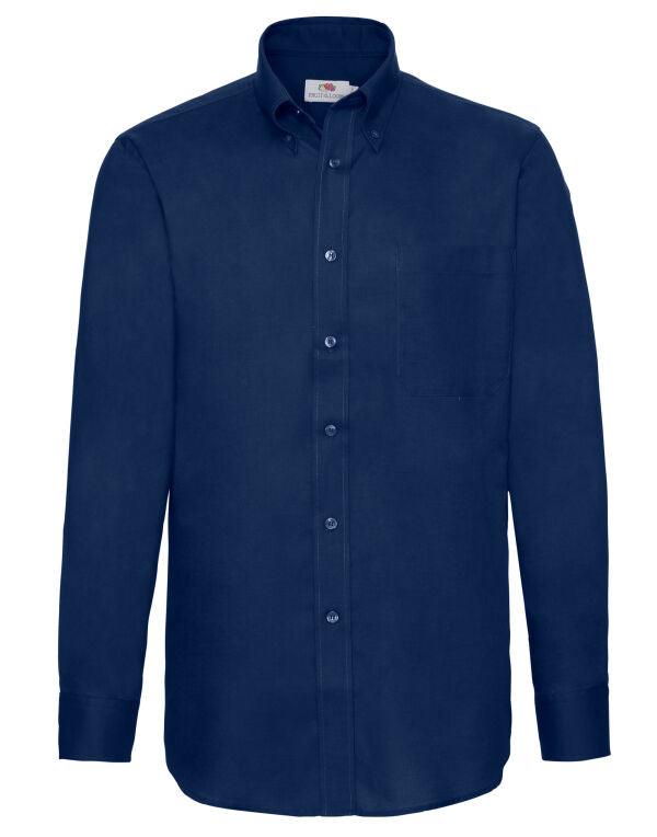 Fruit of the Loom Long Sleeve Oxford Shirt