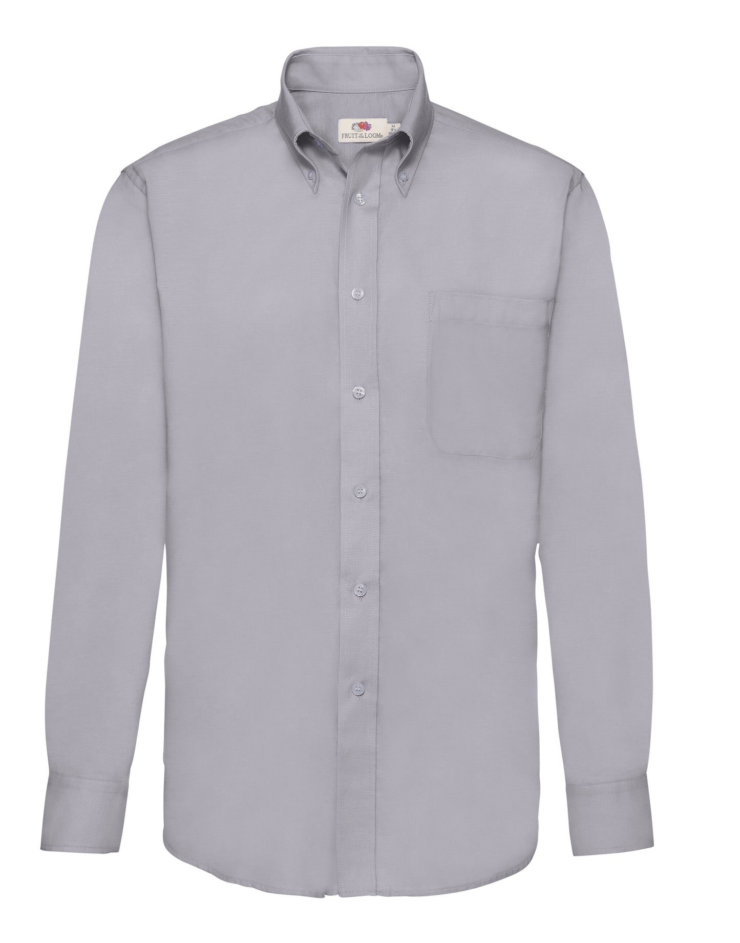 Fruit of the Loom Long Sleeve Oxford Shirt