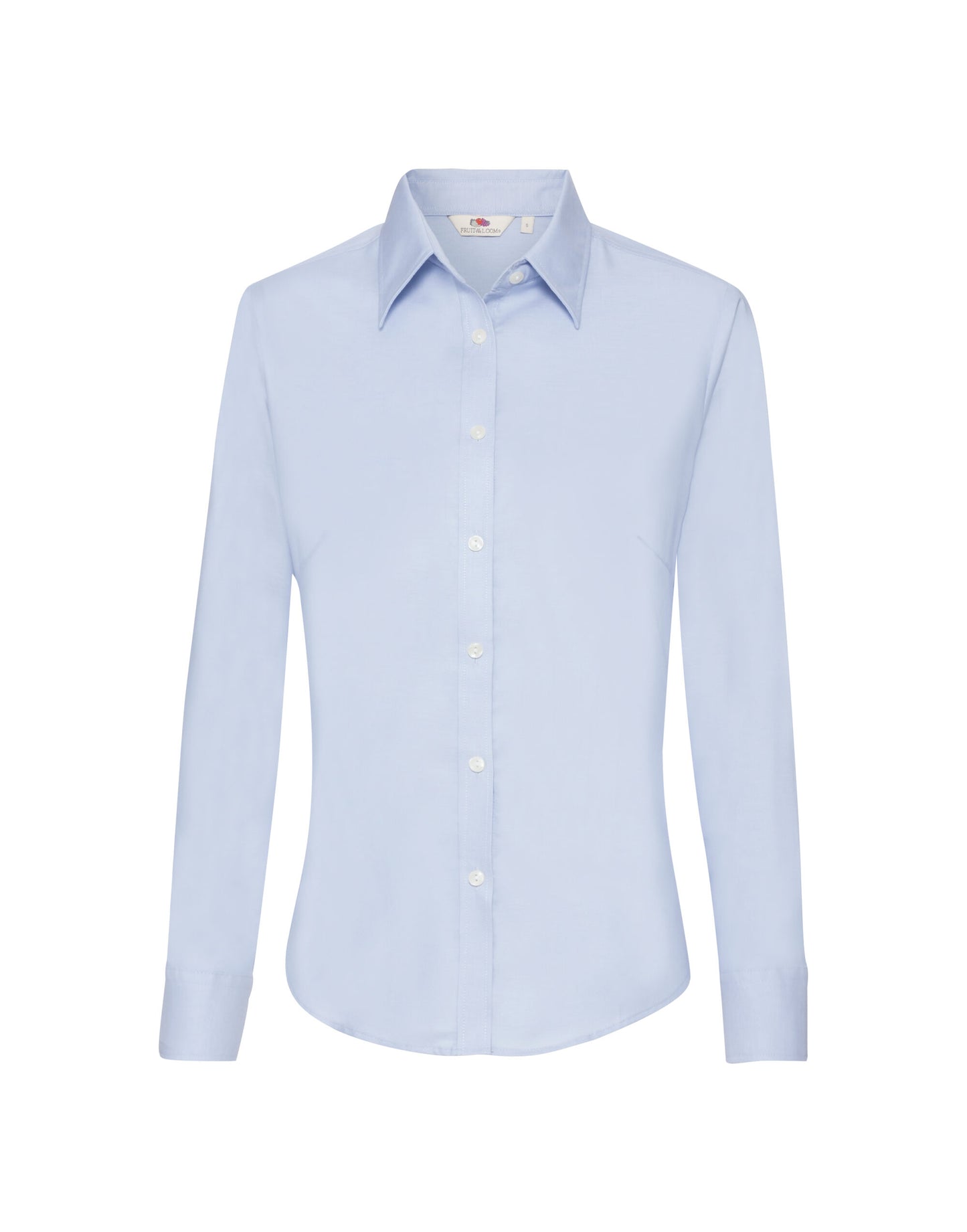 Fruit of the Loom Lady-Fit Long Sleeve Oxford Shirt