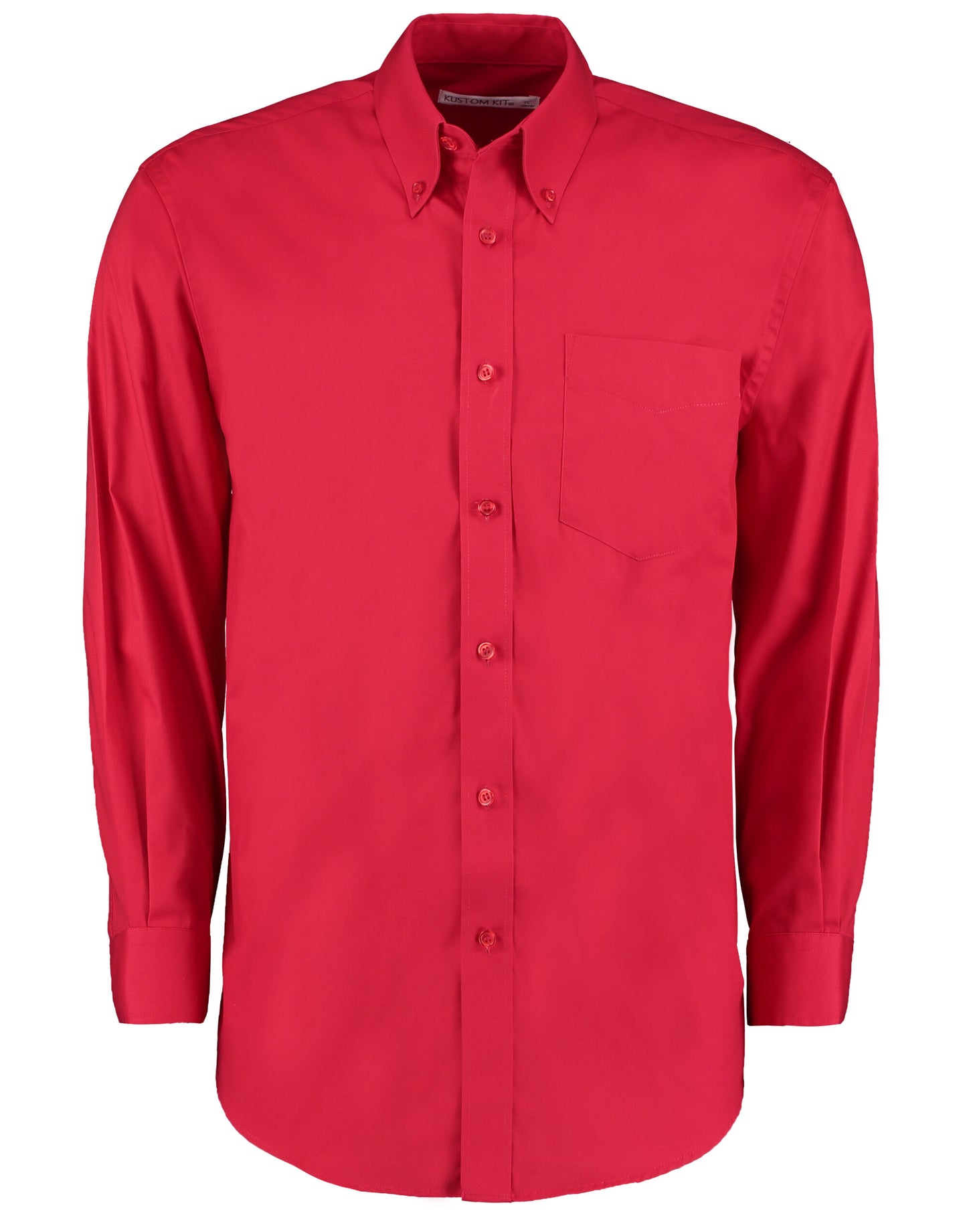 KK105 Kustom Kit Premium Oxford Shirt Long Sleeve