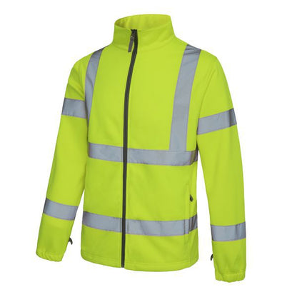 Aqua Hi-vis Fleece Jacket