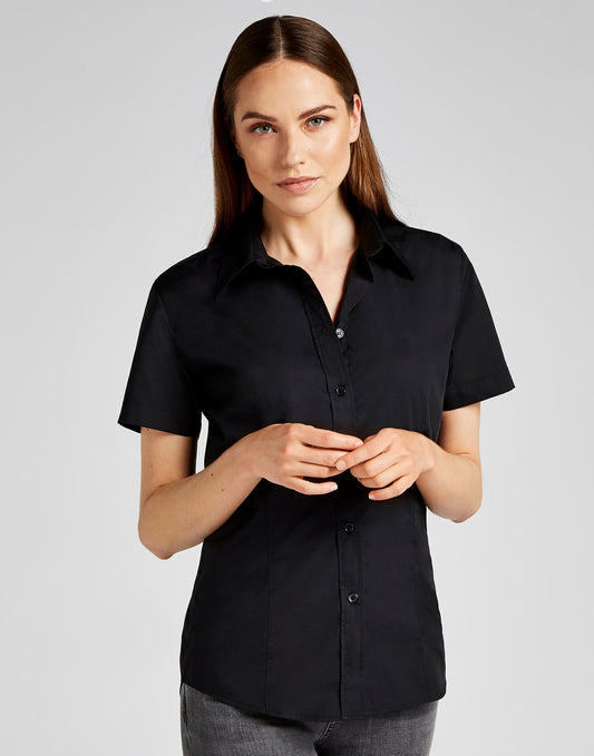 KK728 Kustom Kit Womens Workforce Shirt short sleeve