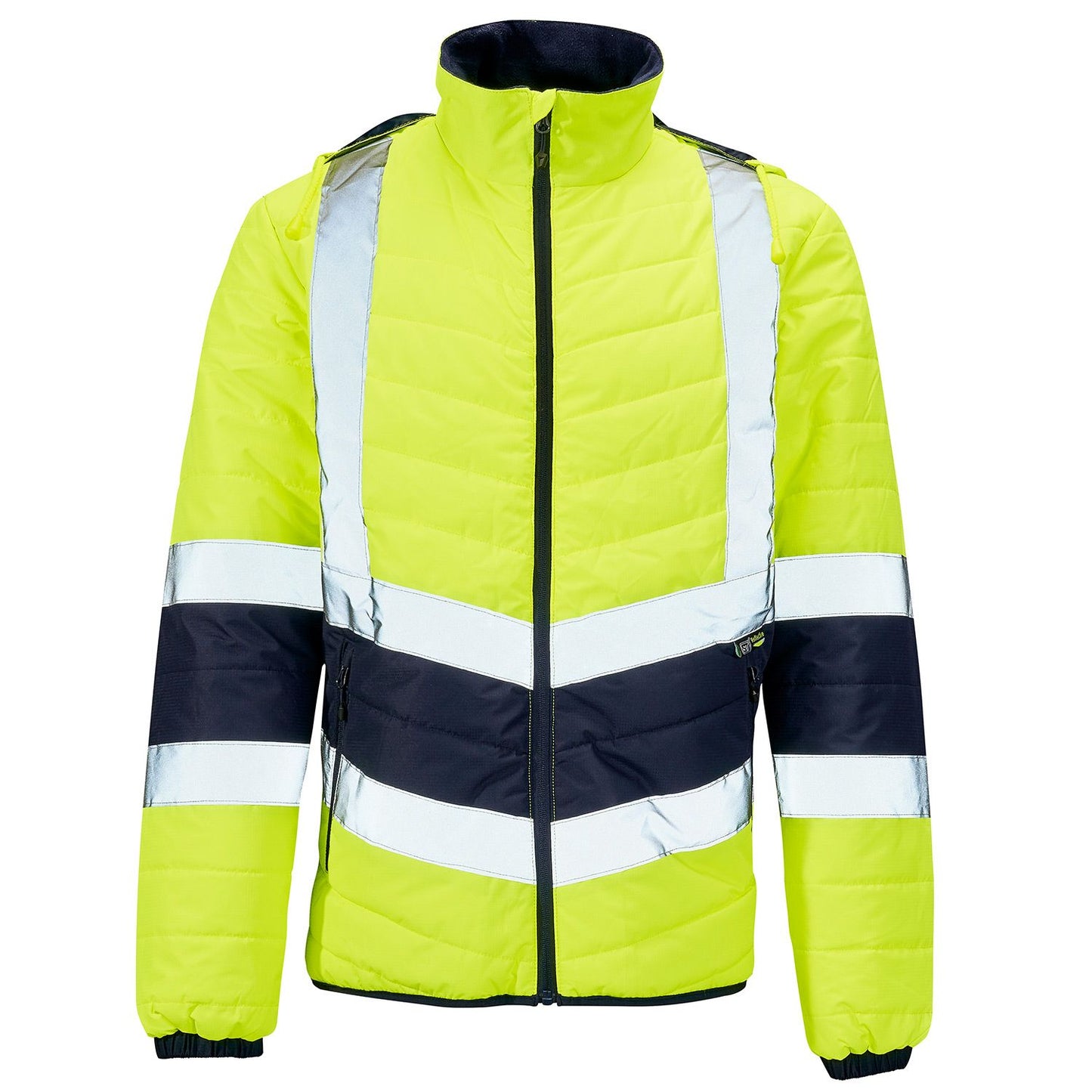 Supertouch Hi-Vis 2 Tone Puffer Jacket