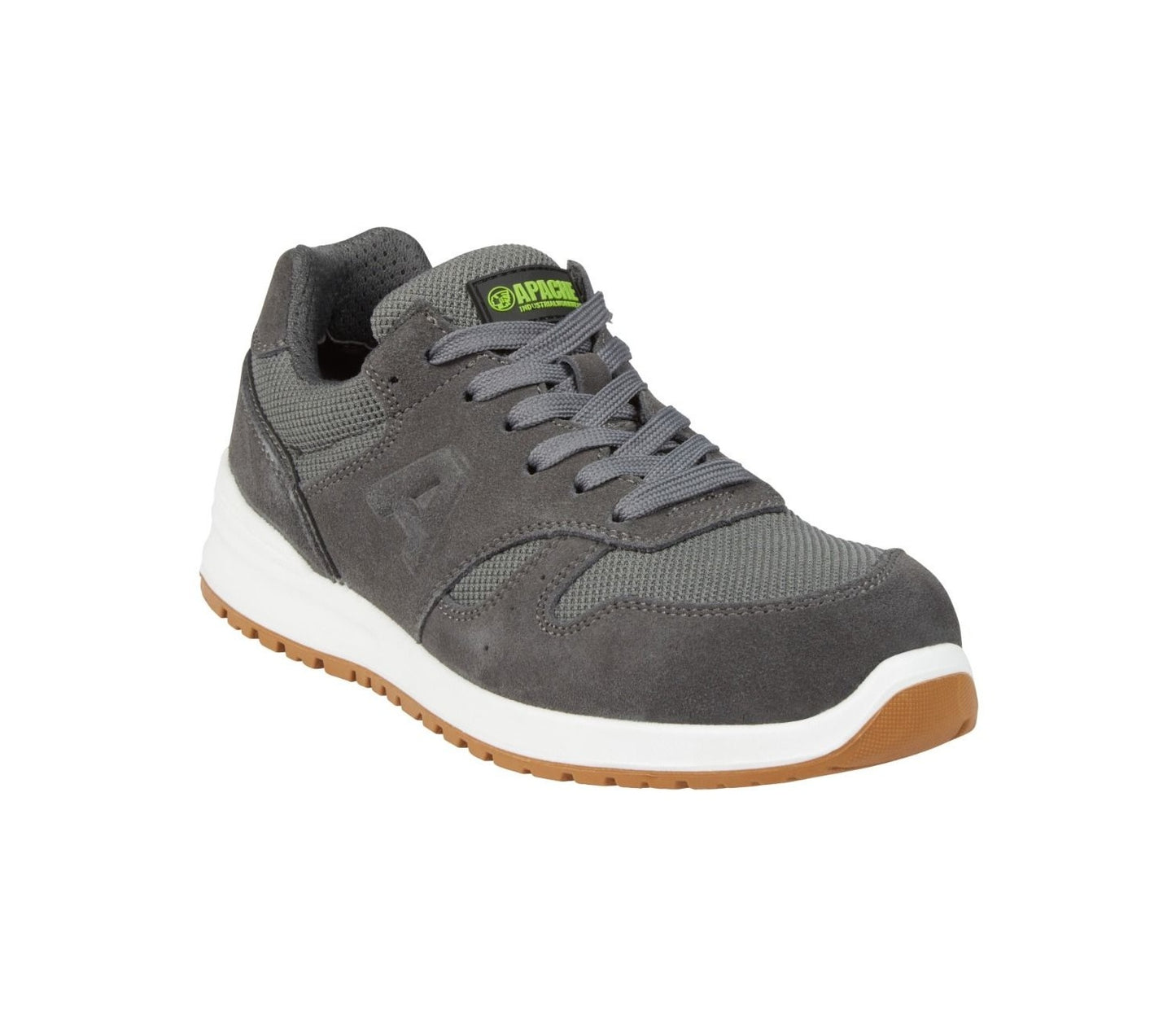 Apache Winnipeg Non-metallic Suede Safety Trainer Grey