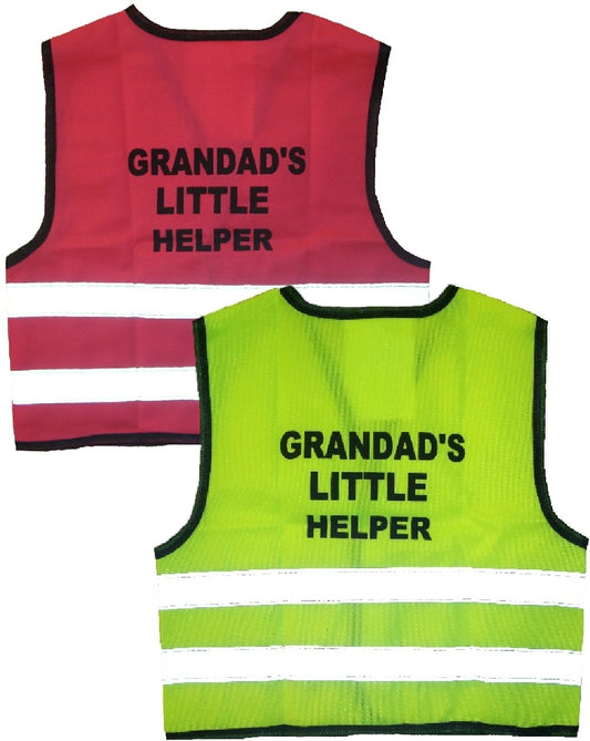 Grandad's Little Helper Hi Vis Vests