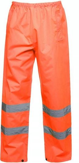 High Visibility Safety Waterproof Overtrousers