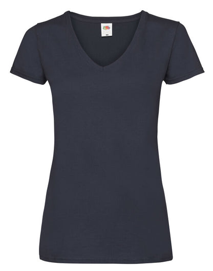 Fruit of the Loom Ladyfit V-neck Valueweight T