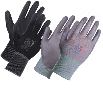 Nylon PU Palm Coated Work Gloves